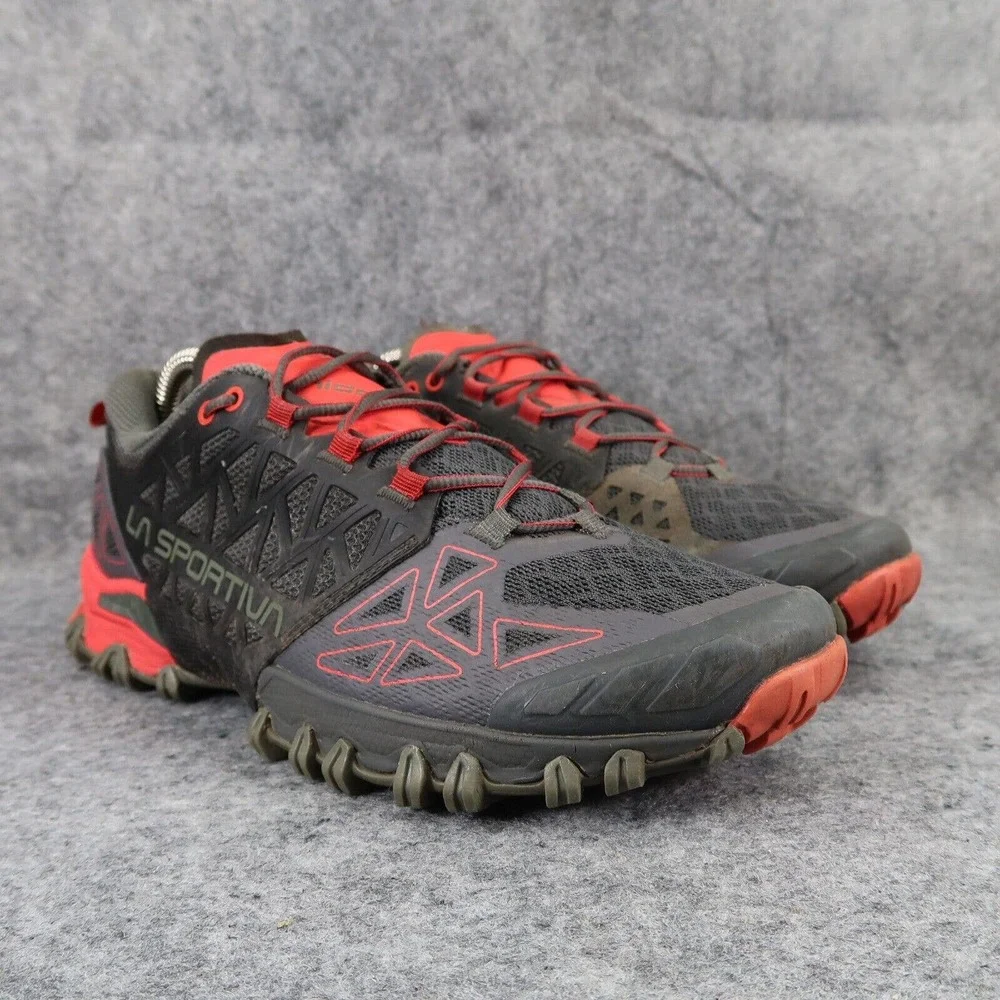 La Sportiva Shoes Women 10 Trail Running Bushido II Athletic Hiking Outdoor Gray
